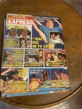 EVA EXPRESS N°33 1991 CUCCARINI BORG ROBBINS GRANDI ANTONELLI MILO TRUMP MADONNA