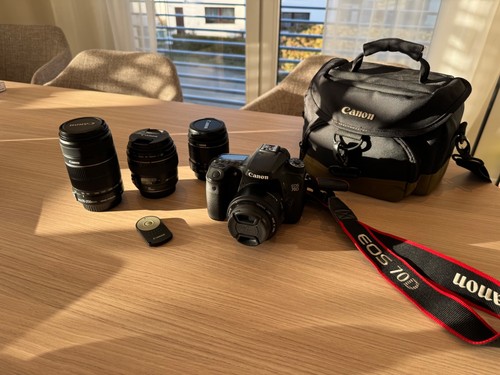 Canon eos 70d corpo - canon,
