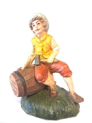 Statua bottaio con martello - bottaio,