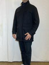 Paul & Shark Yachting elegante cappotto invernale cappotto giacca nero taglia XL