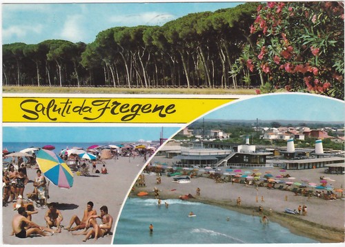 Fregene roma viagg 1969 - -,