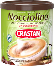 Nocciolino - Cappuccino Solubile Gusto Nocciola - Barattolo Da 150 Gr. - 12 Tazz