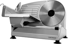 Affettatrice Elettrica 200W Lama 19cm Acciaio Inox Regolabile Professionale