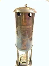 Lampada nautica in ottone da