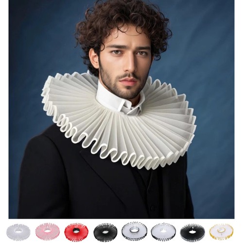 Renaissance ruffle collar - renaissance,