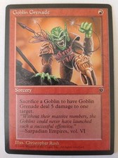 FALLEN EMPIRE 1994 - NM - GOBLIN GRANADE - SORCERY - MAGIC GATHERING MTG -
