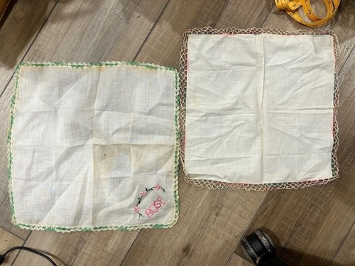 Fazzoletti vintage bordo - fazzoletti,