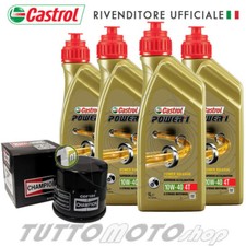 Tagliando HONDA VT 1300 CX Fury 2013 2014 2015 - Castrol 10W40 + Filtro olio