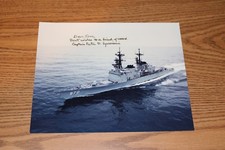PHOTO Navy 8x10 Signed USN