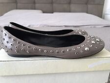 Ballerine LUXURY FASHION borchie E Swarovsky Numero 39 Colore Beige Tortora