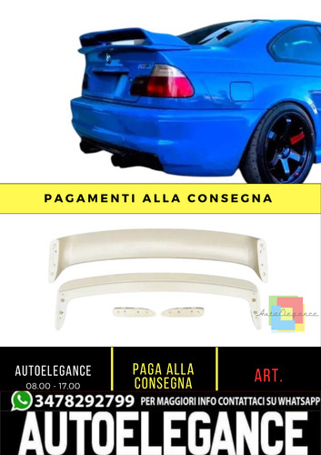 Spoiler posteriore gt - spoiler,