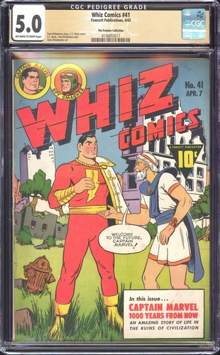 Collezione whiz comics cgc - whiz,