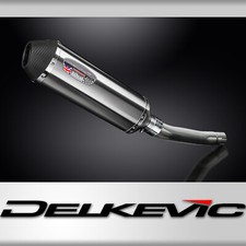 Suzuki GS500E GS500F 1989-2009 Echappement KIT-Silencieux 343mm X-Ovale Inox