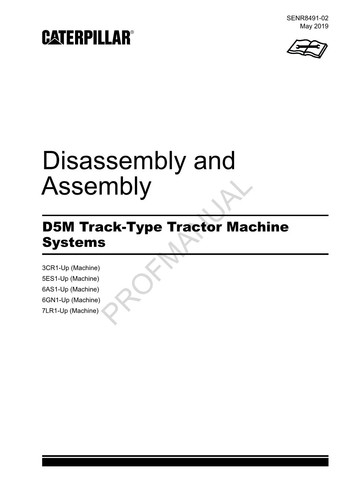 Caterpillar d5m track tractor - d5m,