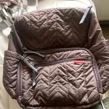 Skip Hop Quilted Brown Diaper