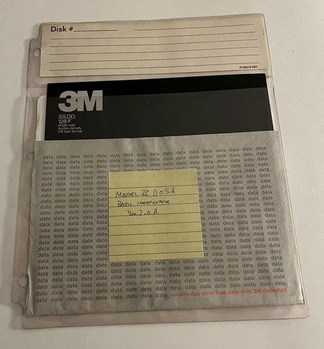 Trs model floppy dos - floppy,