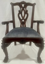 Antica sedia bambola vintage