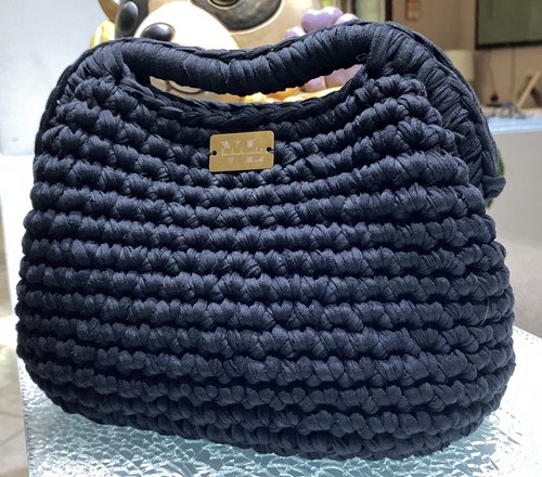 Borsa uncinetto fatta - uncinetto, mano