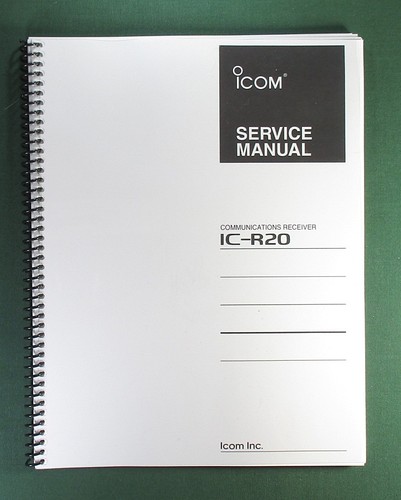 Manuale servizio icom - manuale, di