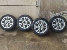 SET 4 Cerchi In Lega R17 Con Gomme Estive 215 55 R17 Originali FIAT 500X