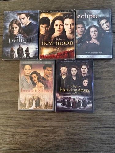 Twilight saga full set - twilight,