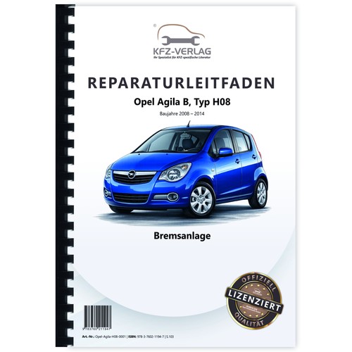 Opel agila tipo - agila, h08