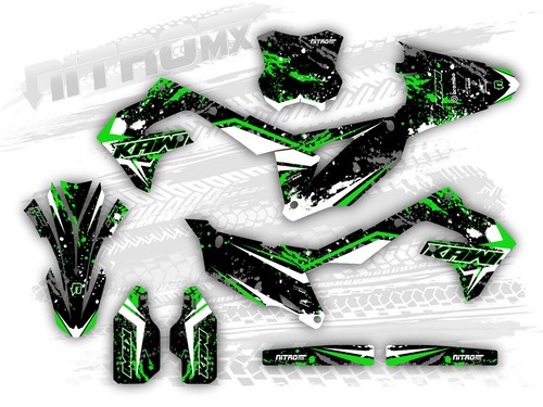 Kit grafica adatto kawasaki - adatto, kx