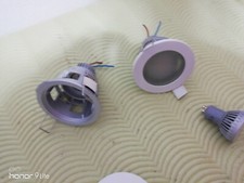 2 lampada deep t vetro plafoniere cartongesso incasso lampade led incluse