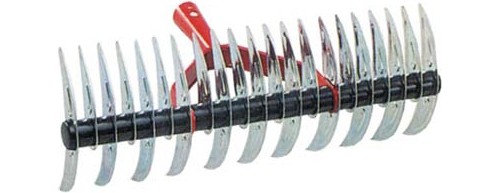Rastrello aeratore doppio - rastrello,