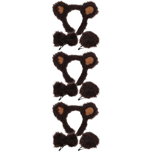Set cerchietto coda orecchio - set,
