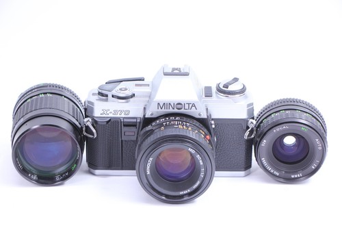 Minolta 370 fotocamera - minolta, x-370