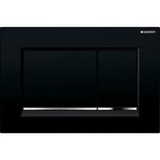 Geberit Sigma 30 Placca Di Comando Nero/cromato/nero | 115.883.KM.1