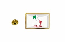 Spilla Pin Badge Pin's Bandiera Pays Cartolina I Italia
