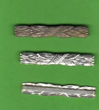 BARRETTA argento 1918 per medaglia Libia