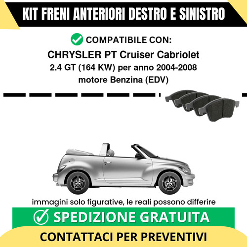 Pastiglie freno anteriori per - anteriori,
