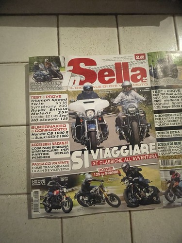 Rivista moto sella - rivista, in
