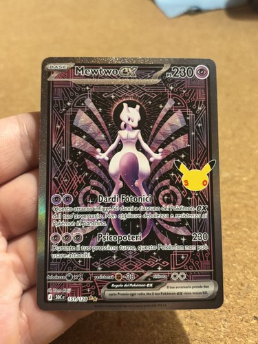 Mewtwo 151 128 rara - ex, holo