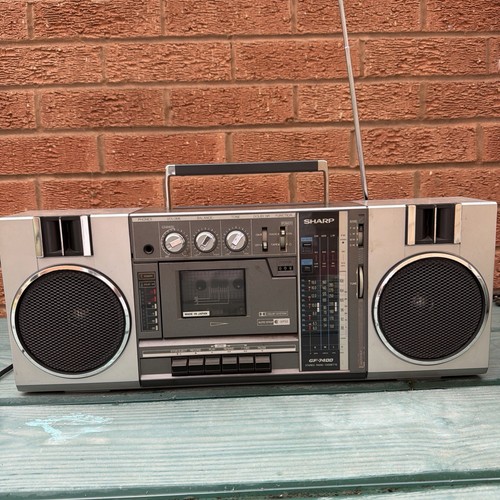 Vintage sharp 7400e stereo - gf-7400e,
