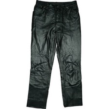 Pantalone pelle uomo W33 L30