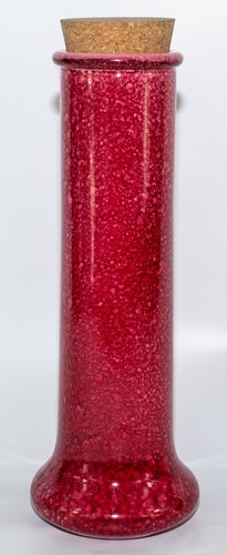 Vaso colonna vetro - colonna, decorato