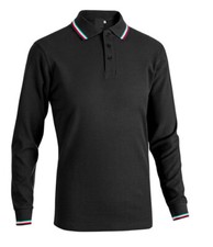 MAGLIETTA TAGLIE FORTI POLO OVERSIZE 6XL-8XL-10XL COMODO BIGSIZE MANICA LUNGA