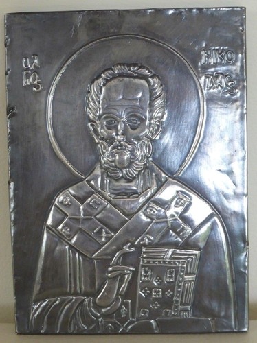 Icona religiosa san - religiosa, nicola