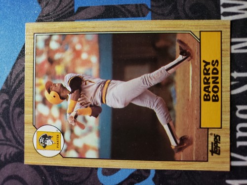 1987 topps barry bonds - topps,