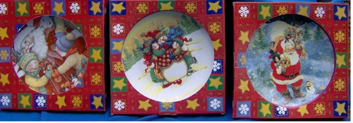 Piatti natale set - di,
