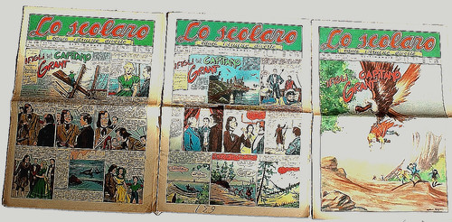 Scolaro settimanale per - lo,