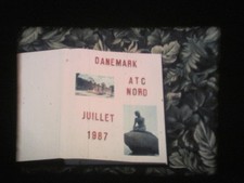 Film Sonore Super 8 mm  Amateur : Voyage a Copenhague au Danemark en 1987