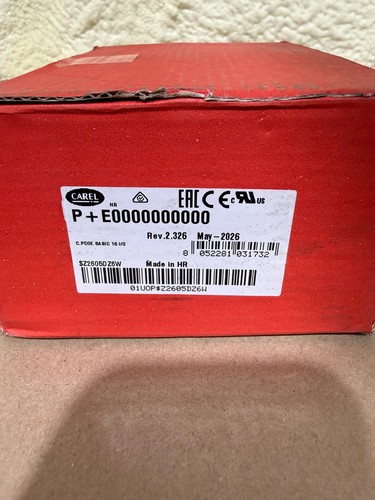 Carel e00000000 controller - carel,