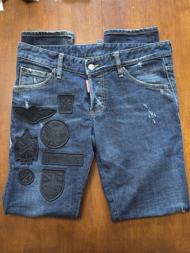 Dsquared2 blue distressed - dsquared2,