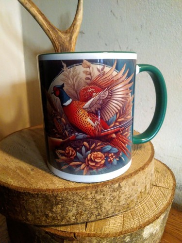 Tazza tiro fagiano caccia - , cane