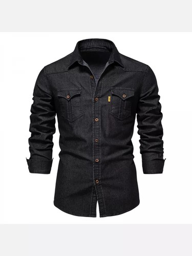 Camicia maniche lunghe uomo